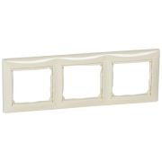 Рамка 3-м Valena горизонт. сл. кость (DIY-упак.) IEK 695633
